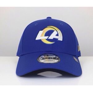 Los Angeles Rams New Era  The League 9FORTY adjustable cap in blue NEW